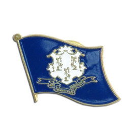 Lapel Pin - Connecticut Flag