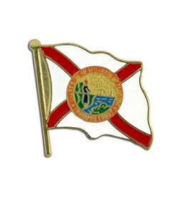 Lapel Pin - Florida Flag