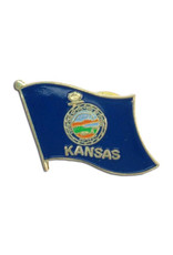 Lapel Pin - Kansas Flag