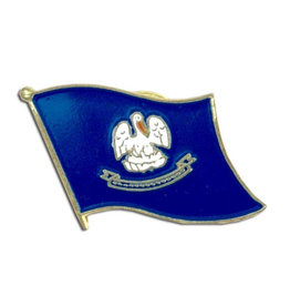 Lapel Pin - Louisiana Flag