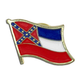 Lapel Pin - Mississippi Flag