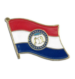 Lapel Pin - Missouri Flag
