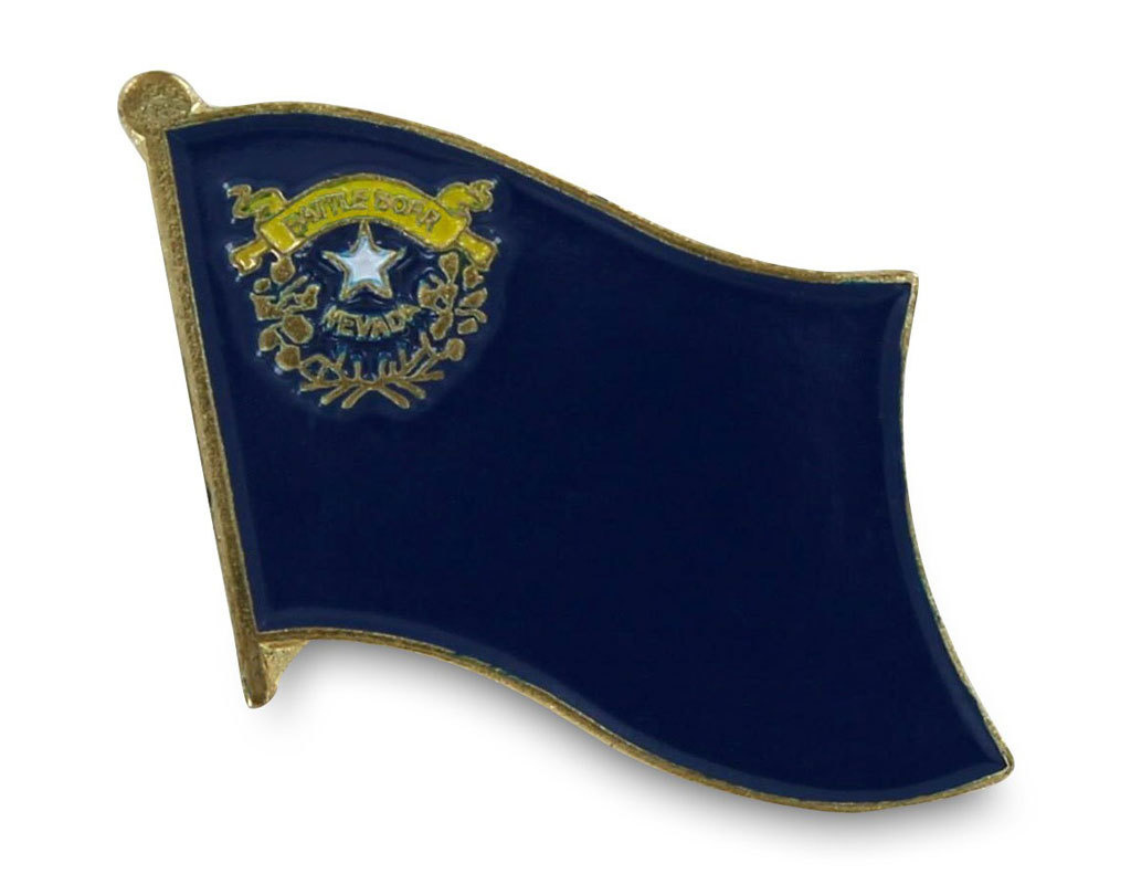 Lapel Pin - Nevada Flag
