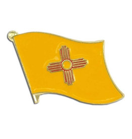 Lapel Pin - New Mexico State Flag