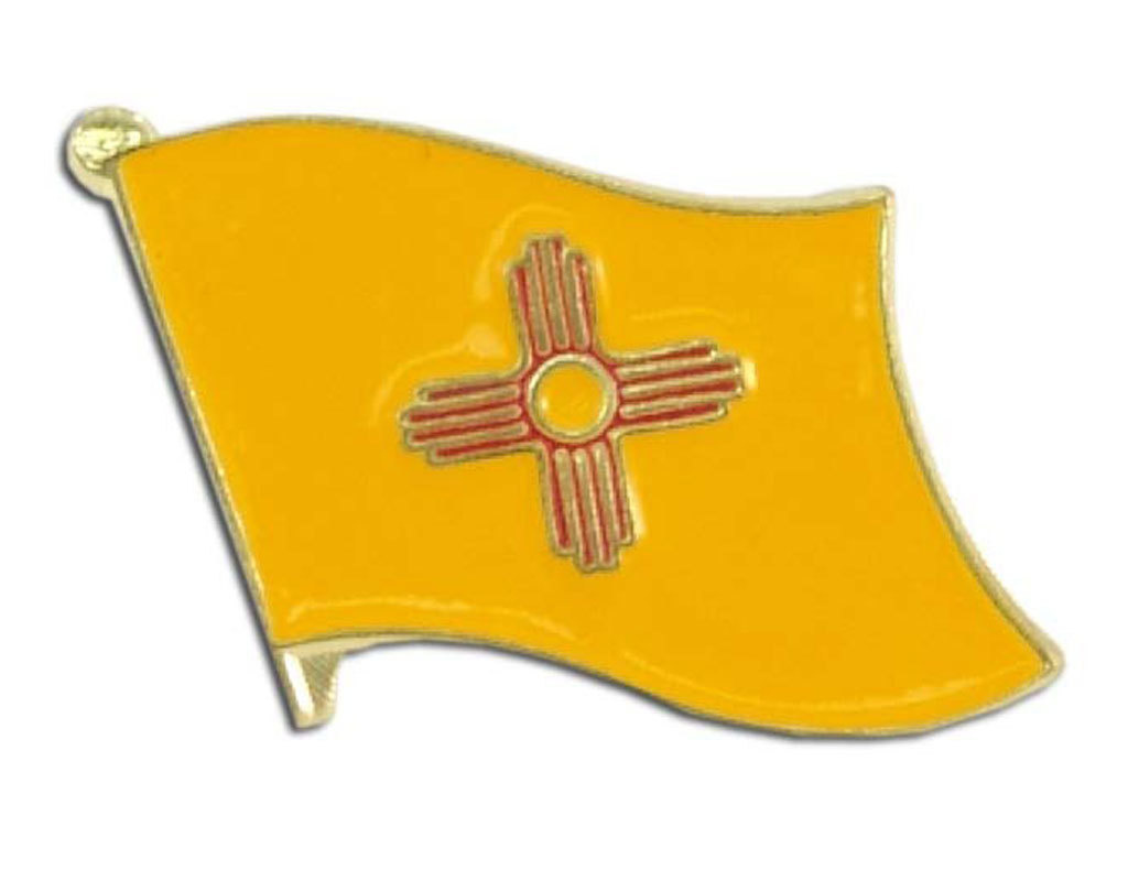 Lapel Pin - New Mexico State Flag