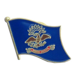 Lapel Pin - North Dakota Flag