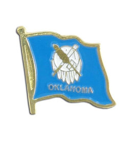 Lapel Pin - Oklahoma Flag