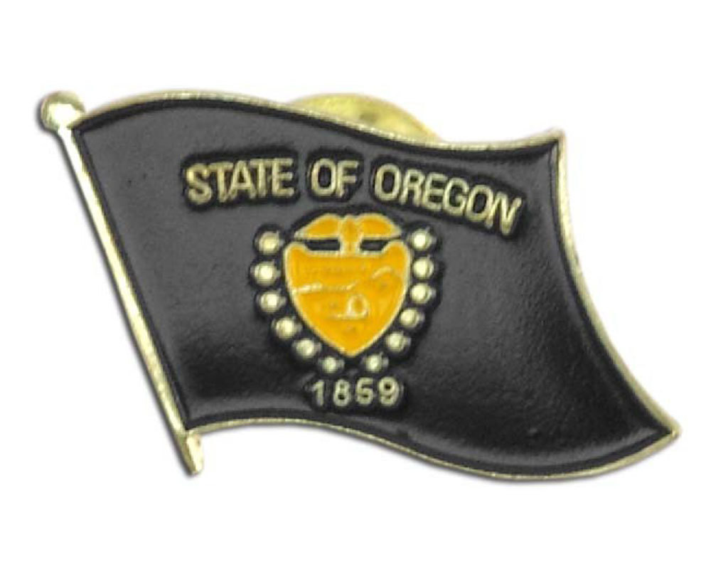 Lapel Pin - Oregon Flag