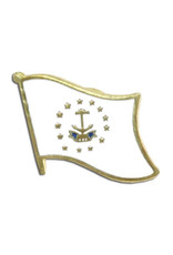 Lapel Pin - Rhode Island Flag