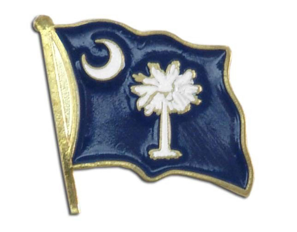 Lapel Pin - South Carolina Flag