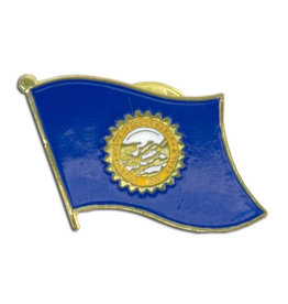 Lapel Pin - South Dakota Flag