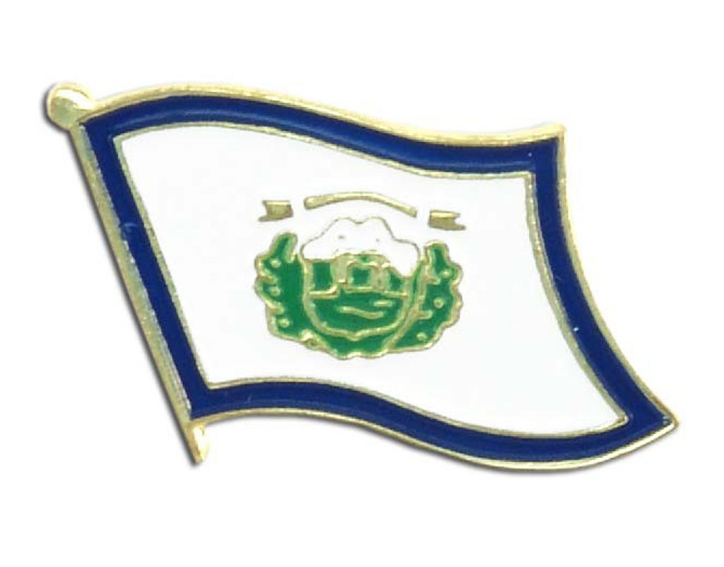 Lapel Pin - West Virginia Flag