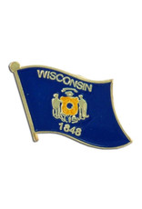 Lapel Pin - Wisconsin Flag