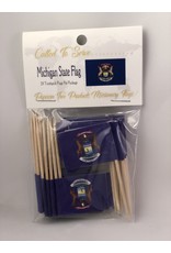 Toothpick Flags - Michigan