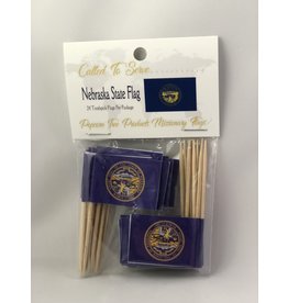 Toothpick Flags - Nebraska