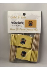 Toothpick Flags - New Jersey