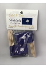Toothpick Flags - South Carolina