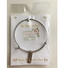 Charm Bracelet - Chose Happiness