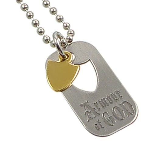 Ringmasters Necklace - Armour of God Dog Tag