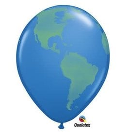 World Map 11" Balloon