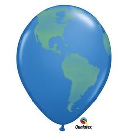 World Map 16" Balloon
