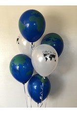 World Map 16" Balloon