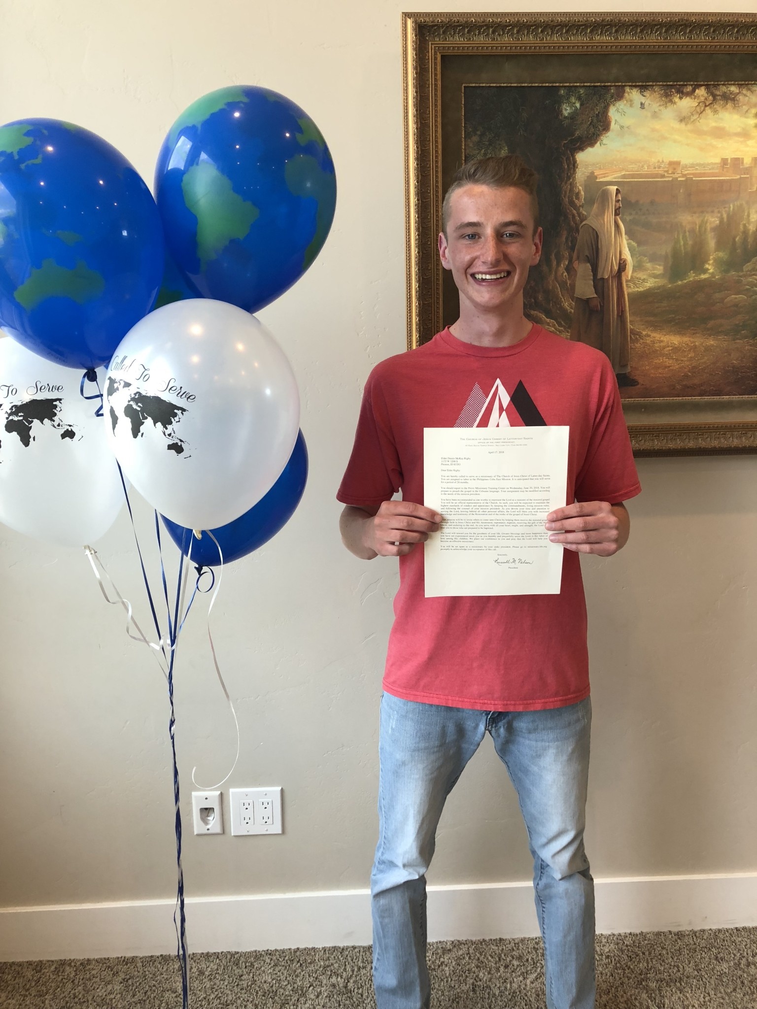 World Map 16" Balloon