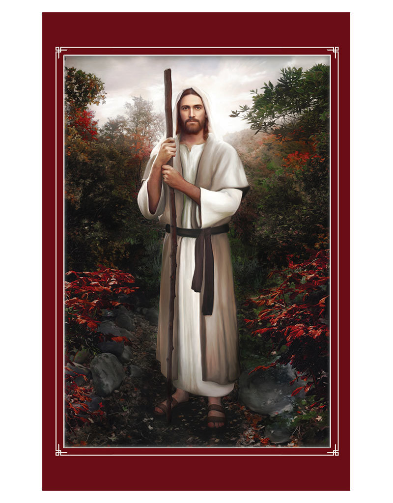 Brent Borup Program Covers - Christ with Staff - Discontinued