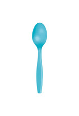 Creative Converting Bermuda Blue - Plastic Spoons 24ct