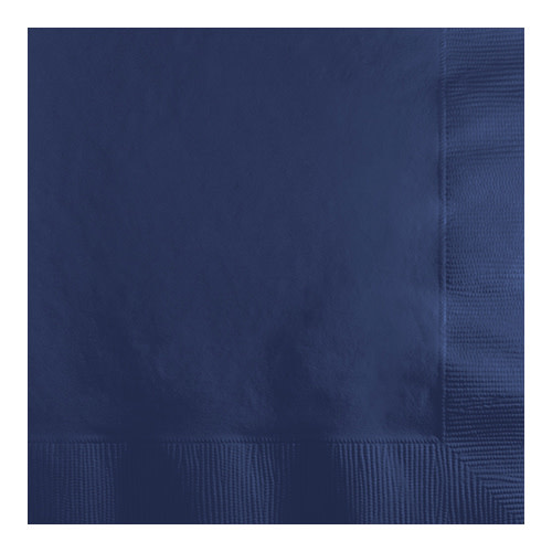 Creative Converting Navy - Napkins, Beverage 50ct