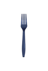 Creative Converting Navy- Plastic Forks 24ct