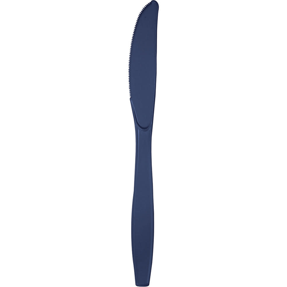 Creative Converting Navy- Plastic Knives 24ct