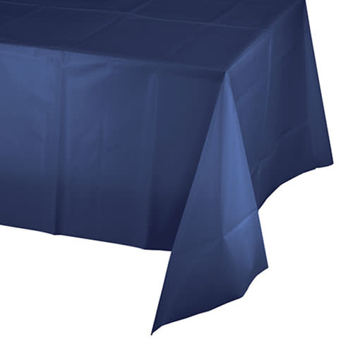 Creative Converting Navy - Tablecover, 54x108 Plastic