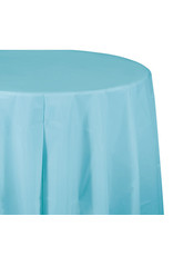 Creative Converting Pastel Blue - Tablecover, 82" Rnd Plastic