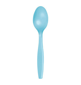 Creative Converting Pastel Blue - Plastic Spoons 24ct