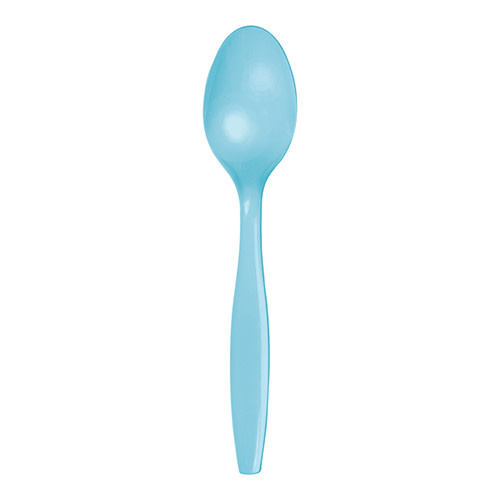 Creative Converting Pastel Blue - Plastic Spoons 24ct