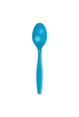 Creative Converting Turquoise - Plastic Spoons 24ct