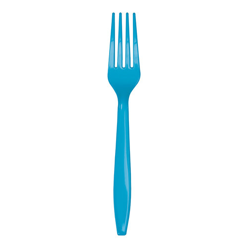 Creative Converting Turquoise - Plastic Forks 24ct