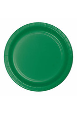 Creative Converting Emerald Green - Plates, 10" Round Paper 24ct