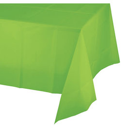 Creative Converting Fresh Lime - Tablecover, 54x108 Plastic