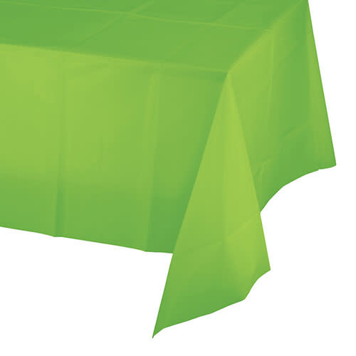 Creative Converting Fresh Lime - Tablecover, 54x108 Plastic