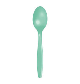 Creative Converting Fresh Mint - Plastic Spoons 24ct