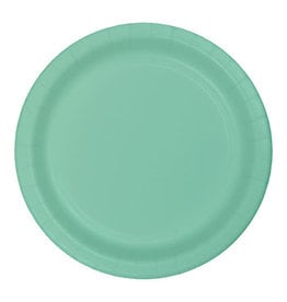 Creative Converting Fresh Mint - Plates, 9" Round Paper