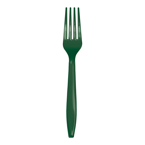 Creative Converting Hunter Green - Plastic Forks 24ct