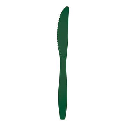 Creative Converting Hunter Green - Plastic Knives 24ct