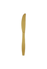 Creative Converting Glittering Gold - Plastic Knives 24ct