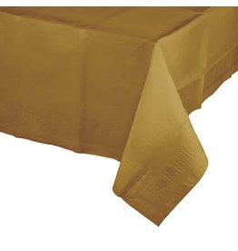 Creative Converting Glittering Gold - Tablecover, 54x108 Paper