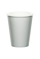 Creative Converting Shimmering Silver - Cups, 9oz Paper 24ct