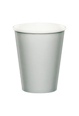 Creative Converting Shimmering Silver - Cups, 9oz Paper 24ct