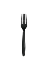 Creative Converting Black Velvet - Plastic Forks 24ct